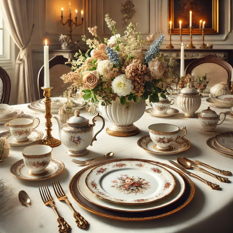 DALL·E-2024-12-05-21.09.22-An-elegant-table-setting-featuring-Wedgwood-inspired-fine-china-and-tableware